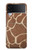S2326 キリン皮膚 Giraffe Skin Samsung Galaxy Z Flip 4 バックケース、フリップケース・カバー