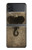 S2516 エレファントスキングラフィックプリント Elephant Skin Graphic Printed Samsung Galaxy Z Flip 4 バックケース、フリップケース・カバー