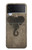 S2516 エレファントスキングラフィックプリント Elephant Skin Graphic Printed Samsung Galaxy Z Flip 4 バックケース、フリップケース・カバー