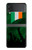 S3002 アイルランドサッカー Ireland Football Soccer Flag Samsung Galaxy Z Flip 4 バックケース、フリップケース・カバー