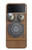 S3146 アンティークウォールレトロ電話 Antique Wall Retro Dial Phone Samsung Galaxy Z Flip 4 バックケース、フリップケース・カバー
