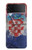 S3313 クロアチアflag Vintage Football Graphic Croatia Flag Vintage Football Graphic Samsung Galaxy Z Flip 4 バックケース、フリップケース・カバー