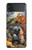 S3331 ピーター・ポール・ルーベンス・タイガー Peter Paul Rubens Tiger und Lowenjagd Samsung Galaxy Z Flip 4 バックケース、フリップケース・カバー