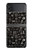 S3426 科学黒板 Blackboard Science Samsung Galaxy Z Flip 4 バックケース、フリップケース・カバー