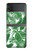S3457 ペーパーパームモンステラ Paper Palm Monstera Samsung Galaxy Z Flip 4 バックケース、フリップケース・カバー