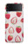 S3481 イチゴ Strawberry Samsung Galaxy Z Flip 4 バックケース、フリップケース・カバー