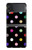 S3532 カラフルな水玉 Colorful Polka Dot Samsung Galaxy Z Flip 4 バックケース、フリップケース・カバー