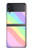 S3810 パステルユニコーンサマー波 Pastel Unicorn Summer Wave Samsung Galaxy Z Flip 4 バックケース、フリップケース・カバー