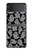 S3835 かわいいゴーストパターン Cute Ghost Pattern Samsung Galaxy Z Flip 4 バックケース、フリップケース・カバー