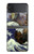 S3851 アートの世界 ヴァンゴッホ 北斎 ダヴィンチ World of Art Van Gogh Hokusai Da Vinci Samsung Galaxy Z Flip 4 バックケース、フリップケース・カバー