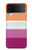 S3887 レズビアンプライドフラッグ Lesbian Pride Flag Samsung Galaxy Z Flip 4 バックケース、フリップケース・カバー