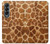 S0422 キリンの皮 Giraffe Skin Samsung Galaxy Z Fold 4 バックケース、フリップケース・カバー