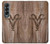 S2183 ヤギ 木材 グラフィックプリント Goat Wood Graphic Printed Samsung Galaxy Z Fold 4 バックケース、フリップケース・カバー