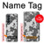 S2186 グレー迷彩グラフィックプリント Gray Camo Camouflage Graphic Printed Samsung Galaxy Z Fold 4 バックケース、フリップケース・カバー