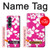 S2246 ハワイのハイビスカスピンク柄 Hawaiian Hibiscus Pink Pattern Samsung Galaxy Z Fold 4 バックケース、フリップケース・カバー