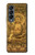 S2452 仏グラフィックプリント Buddha Bas Relief Art Graphic Printed Samsung Galaxy Z Fold 4 バックケース、フリップケース・カバー
