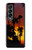 S2563 カリフォルニア サンライズ California Sunrise Samsung Galaxy Z Fold 4 バックケース、フリップケース・カバー