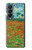 S2681 フィールドポピーのヴィンセント・ヴァン・ゴッホ Field Of Poppies Vincent Van Gogh Samsung Galaxy Z Fold 4 バックケース、フリップケース・カバー
