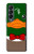 S2762 マガモ タキシード 漫画 Green Head Mallard Duck Tuxedo Cartoon Samsung Galaxy Z Fold 4 バックケース、フリップケース・カバー