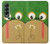 S2765 かわいいカエル ハチ 漫画 Frog Bee Cute Cartoon Samsung Galaxy Z Fold 4 バックケース、フリップケース・カバー