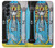 S2837 タロットカード 女教皇 The High Priestess Vintage Tarot Card Samsung Galaxy Z Fold 4 バックケース、フリップケース・カバー