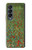 S2872 グスタフ・クリムト けしの野 Gustav Klimt Poppy Field Samsung Galaxy Z Fold 4 バックケース、フリップケース・カバー