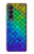 S2930 人魚のスケール Mermaid Fish Scale Samsung Galaxy Z Fold 4 バックケース、フリップケース・カバー