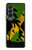 S2975 ジャマイカサッカー Jamaica Football Soccer Flag Samsung Galaxy Z Fold 4 バックケース、フリップケース・カバー