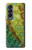 S3057 トカゲのスキングラフィックプリント Lizard Skin Graphic Printed Samsung Galaxy Z Fold 4 バックケース、フリップケース・カバー