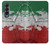 S3318 イタリアの旗ビンテージフットボールのグラフィック Italy Flag Vintage Football Graphic Samsung Galaxy Z Fold 4 バックケース、フリップケース・カバー