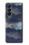 S3364 金星空 Gold Star Sky Samsung Galaxy Z Fold 4 バックケース、フリップケース・カバー