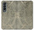S3396 デンデラ星座古代エジプト Dendera Zodiac Ancient Egypt Samsung Galaxy Z Fold 4 バックケース、フリップケース・カバー