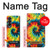 S3459 タイダイ Tie Dye Samsung Galaxy Z Fold 4 バックケース、フリップケース・カバー