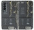 S3467 携帯電話の中のグラフィック Inside Mobile Phone Graphic Samsung Galaxy Z Fold 4 バックケース、フリップケース・カバー