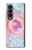 S3709 ピンクギャラクシー Pink Galaxy Samsung Galaxy Z Fold 4 バックケース、フリップケース・カバー