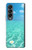 S3720 サマーオーシャンビーチ Summer Ocean Beach Samsung Galaxy Z Fold 4 バックケース、フリップケース・カバー