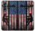 S3803 電気技師ラインマンアメリカ国旗 Electrician Lineman American Flag Samsung Galaxy Z Fold 4 バックケース、フリップケース・カバー