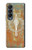 S3827 オーディン北欧バイキングシンボルのグングニル槍 Gungnir Spear of Odin Norse Viking Symbol Samsung Galaxy Z Fold 4 バックケース、フリップケース・カバー