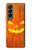 S3828 カボチャハロウィーン Pumpkin Halloween Samsung Galaxy Z Fold 4 バックケース、フリップケース・カバー