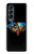 S3842 抽象的な カラフルな ダイヤモンド Abstract Colorful Diamond Samsung Galaxy Z Fold 4 バックケース、フリップケース・カバー