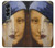 S3853 モナリザ グスタフクリムト フェルメール Mona Lisa Gustav Klimt Vermeer Samsung Galaxy Z Fold 4 バックケース、フリップケース・カバー