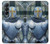 S3864 中世テンプル騎士団重鎧騎士 Medieval Templar Heavy Armor Knight Samsung Galaxy Z Fold 4 バックケース、フリップケース・カバー