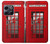 S0058 ロンドン〔イギリス〕の赤い電話ボックス Classic British Red Telephone Box OnePlus 10T バックケース、フリップケース・カバー