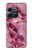 S3052 ピンクの大理石のグラフィックプリント Pink Marble Graphic Printed OnePlus 10T バックケース、フリップケース・カバー