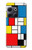 S3814 ピエトモンドリアン線画作曲 Piet Mondrian Line Art Composition OnePlus 10T バックケース、フリップケース・カバー