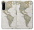 S0604 世界地図 World Map Sony Xperia 5 IV バックケース、フリップケース・カバー