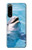 S1291 イルカ Dolphin Sony Xperia 5 IV バックケース、フリップケース・カバー