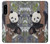 S3793 かわいい赤ちゃん雪パンダのペイント Cute Baby Panda Snow Painting Sony Xperia 5 IV バックケース、フリップケース・カバー