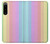 S3849 カラフルな縦の色 Colorful Vertical Colors Sony Xperia 5 IV バックケース、フリップケース・カバー