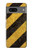 S2231 黄色と黒のラインハザードストライプ Yellow and Black Line Hazard Striped Google Pixel 7 バックケース、フリップケース・カバー